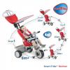 Tricicleta smart trike recliner 4 in 1 red