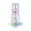 NUK - BIBERON POLICARBONAT BABY BLUE TETINA DIN SILICON 0+, 125ML