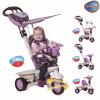 Tricicleta dream touch steering 4 in 1 purple smart