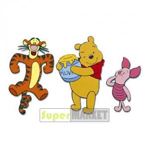 DECOFUN - DECORATIUNE PERETE POOH 3 PIESE II