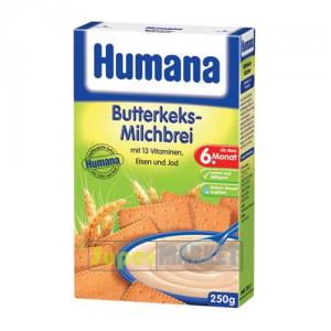 HUMANA - CEREALE CU LAPTE SI BISCUITI, 250 G