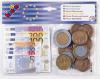 Set euro bancnote, monede si chitante