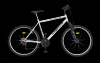 Bicicleta DHS MSH 3.0 2603-18V model 2014 alb DHS
