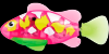 Robofish- pestisor tropical roz- zuru toys