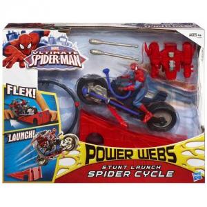 Figurina Spider Man Spider Cycle - Hasbro