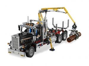 Camion pentru transportat butuci - LEGO