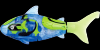 Robofish- pestisor tropical rechin albastru- zuru