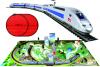 Trenulet electric de viteza tgv pos cu diorama -