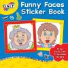 Funny faces sticker book galt