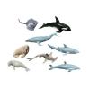 Animale marine set de 8 figurine -
