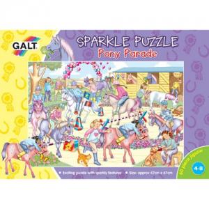 Galt - Sparkle Puzzle: Parada poneilor (60 de piese)