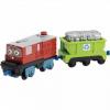 Tren interactiv chuggington - irving si vagonul de reciclare -