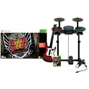 Guitar Hero 6 Warriors of Rock Full Band Bundle XB360
