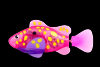 Robofish- pestisor roz cu led- zuru toys