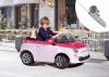 Fiat 500 pink/fucsia a" telecomanda - peg perego