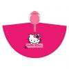 Poncho pentru ploaie si vant hello kitty roz inchis marimea 6 arditex