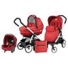 Carucior 3 in 1 Book Plus 51 Black and White Completo SL Peg Perego