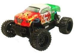 Monster Truck 4x4 cu radiocomanda - Red Dragon, scara 1:16 - Himoto