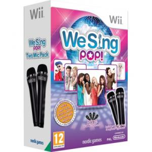 We Sing Pop cu 2 microfoane Logitech Wii