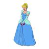 Decofun - decoratiune perete princess cinderella