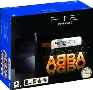 Consola PlayStation 2 + SingStar ABBA + 2 microfoane