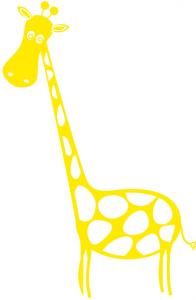 Sticker Girafa 2