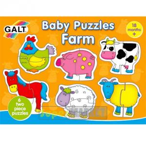 GALT - PUZZLE PENTRU BEBE - ANIMALE DE LA FERMA