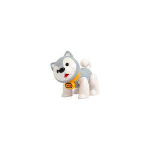 Catel Husky Gri First Friends - Tolo Toys