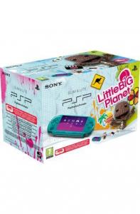 Consola PSP 3000 Slim &amp; Lite Turquoise + LittleBigPlanet PSP