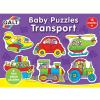 Galt - puzzle pentru bebe - vehicule de