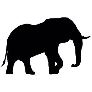 Sticker - Elefant