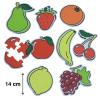 Set 6 puzzle tematice fructele -