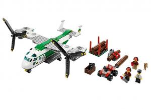 Avion cu elice pentru transport - Lego