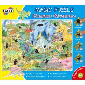 Puzzle aventuri cu dinozauri