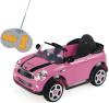 Masinuta electrica roz mini cooper -