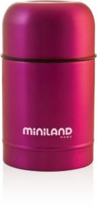 Termos mancare solida Pink, Blue 600 ml Miniland