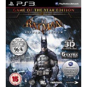 Batman
 Arkham Asylum  Game of the Year PS3