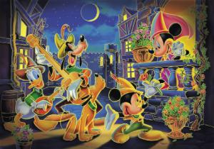 PUZZLE 250 PIESE FLUORESCENT - MICKEY MOUSE - Clementoni