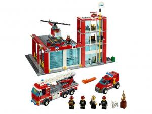 Statia de pompieri - Lego