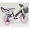 Bicicleta copii Hello Kitty Romantic Black-Pink 12 Ironway