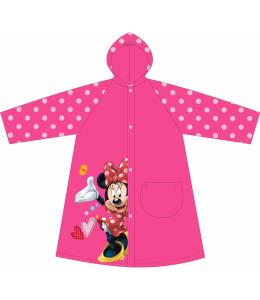 Pelerina pentru ploaie si vant Minnie Mouse roz inchis marimea 2 Arditex