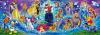 PUZZLE 1000 PIESE DISNEY PANORAMIC - FAMILIA - Clementoni