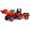 Tractor Kubota cu Cupa si Remorca Falk