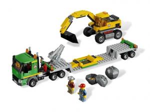 Transport de excavator - Lego