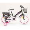 Bicicleta copii Hello Kitty Romantic Black-Pink 16 Ironway