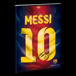 Set 3 caiete matematica A4 Messi Barcelona - Arsuna