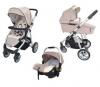 Carucior multifunctional 3in1 ps880 beige - pierre