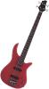 Cruzer csr-20/rd electric bass guitar, color red, solid basswood