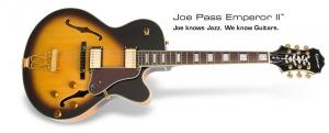 Epiphone Joe Pass Emperor II Vintage Sunburst