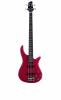 Cruzer CSR-22A/RD Electric Bass guitar, Color Red, Solid Basswoo